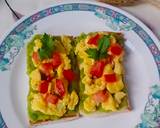 Cara Membuat 372 Avocado Toast with scrambled eggs 5