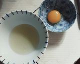 A picture of step 1 of Egg & Seafood Bento.