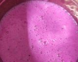 A picture of step 2 of Red dragon fruit milkshake.