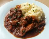 A picture of step 9 of Vickys Balsamic Tomato Chicken, GF DF EF SF NF.