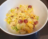 Foto del paso 6 de la receta: Ensalada distinta con sobras de pollo asado y aliño cremoso