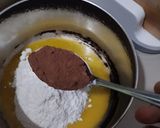 Foto langkah ke 3 dari resep Dadar Gulung Coklat Isi Vla.