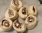 A picture of step 6 of Cinnamon roll.