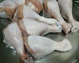 A picture of step 1 of Fried Chicken Legs (KFC Style).