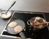 Mini almás-fahéjas zabpalacsinta recept fázis 4 fotója