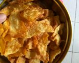 Foto langkah ke 5 dari resep Keripik pangsit keju.