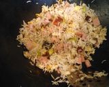 A picture of step 2 of My version of special fried rice.