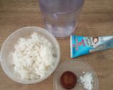 Foto langkah ke 1 dari resep Jenang Sengkolo (Bubur Merah Putih dari Nasi).