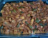 A picture of step 3 of Keto Eggplant Parmesan.
