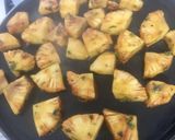 A picture of step 3 of Spicy Tawa Pineapple.