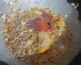 A picture of step 5 of Omelette Curry.