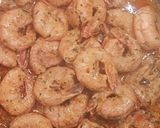 A picture of step 9 of Lemon and Rosemary Prawns.