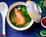 Hình bước làm 2 của món Canh rau cải tôm càng