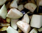 আলু বেগুন দিয়ে চিংড়ি মাছ (alu begun diye chingri mach Recipe in Bengali) রেসিপির ধাপ 3 ছবি