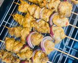 A picture of step 7 of Lemon shish tawook.