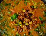 बड़ी मटर टमाटर की सब्जी (vadi matar tamatar ki sabzi recipe in Hindi) रेसिपी चरण 5 फोटो