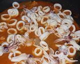 Foto langkah ke 4 dari resep Cumi Saus Padang.