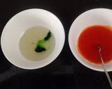 A picture of step 5 of Tri colour coconut ladu.
