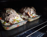 Foto del paso 5 de la receta: Carne Rellena con jamón y queso