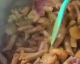 Foto del paso 5 de la receta: Pasta con camarones, pechuga y tocineta en salsa rosa