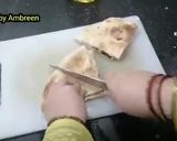 A picture of step 2 of Crispy Fry Besan Roti Recipe.