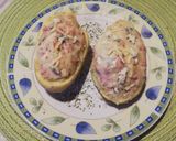 Foto del paso 4 de la receta: Papas asadas rellenas de carne picada y roquefort🥔🧀