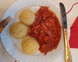 A picture of step 4 of Gammon and baked beans stew.