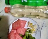 A picture of step 1 of Watermelon Mojito.