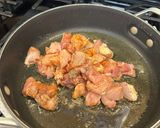 A picture of step 1 of Chicken Arrabbiata.