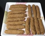 A picture of step 11 of Qureshi kabab.