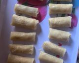 A picture of step 3 of Spring roll.