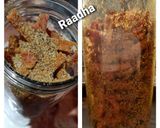 A picture of step 3 of Non-oil or less oil carrot radish pickle.