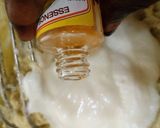 A picture of step 5 of Coconut creme stuffed pancakes.