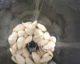 A picture of step 1 of Badam Milkshake.