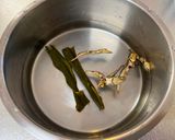 A picture of step 1 of Pork and Vegetable Miso Soup.