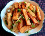 Hình bước làm 6 của món Chả cá chiên nước mắm
