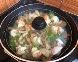 Foto del paso 3 de la receta: Camarones con hongos 🍄