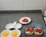 Foto del paso 1 de la receta: Tapas de chorizo colorado y huevo, fritos