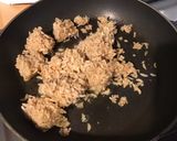 A picture of step 2 of Omelet with Rice, Emmental, and Parsley.