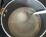 A picture of step 1 of Cranberry Sherbet.