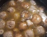 Meatball and Mushroom Soup recipe step 2 photo