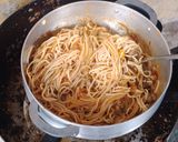 Une image de l'étape 12 de Spaghettis aux Rognons🍝🩷.