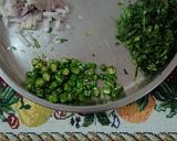 A picture of step 1 of Aloo Methi Paratha.