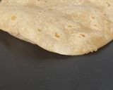 A picture of step 5 of CHAPATI(GHR KI ROTI).