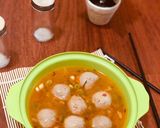 Foto langkah ke 6 dari resep Bakso Banyur Mercon.