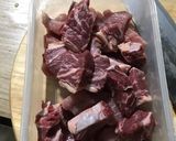 Hình bước làm 1 của món Bò kho nhà làm