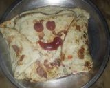A picture of step 3 of Bread omlate.