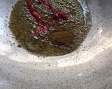 A picture of step 4 of Chole chana.