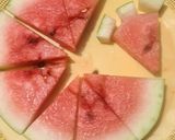 عکس مرحله 3 از دستور 🍀برش تزئینی هندوانه🍀