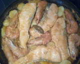 Foto del paso 7 de la receta: Gambón con salmón